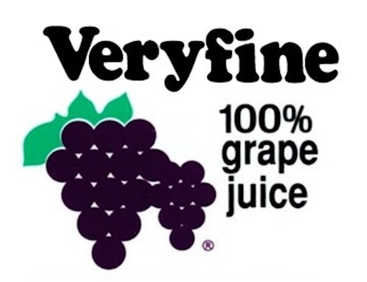 veryfine grape label