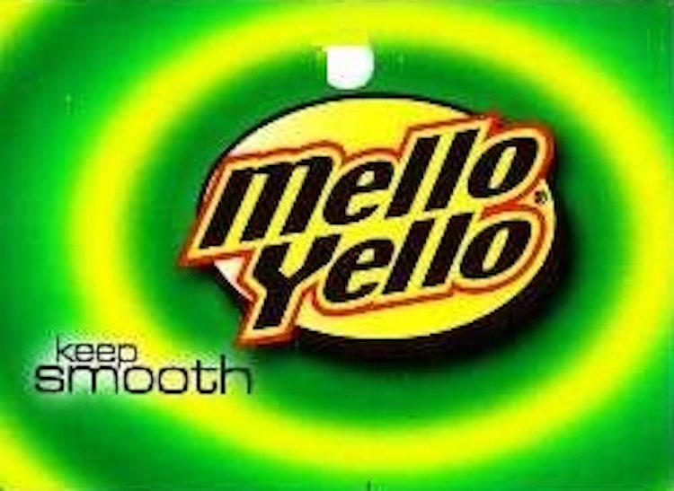 mello yello label