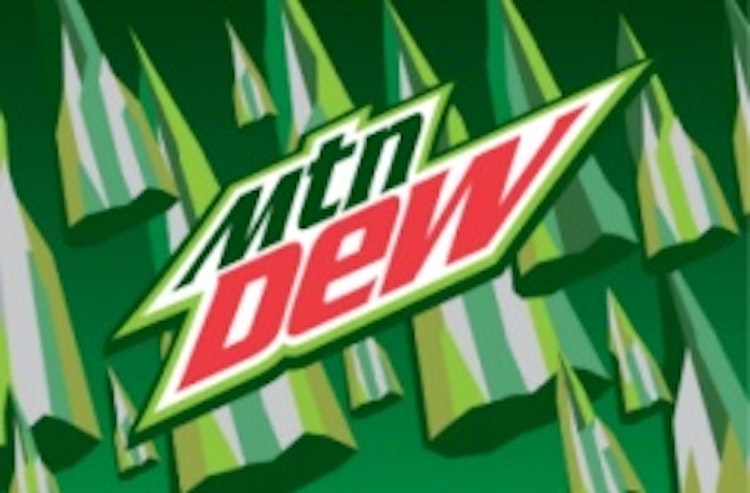 mountain dew label